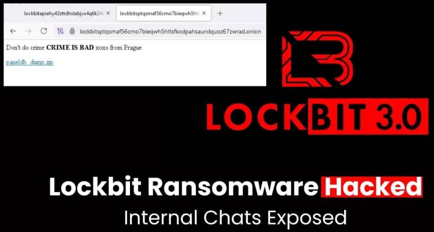 知名勒索軟件LockBit遭入侵，內(nèi)部聊天記錄數(shù)據(jù)庫遭泄露1